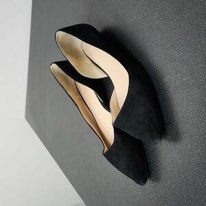 Black Suede Saige Flats by Nine West size 9.5